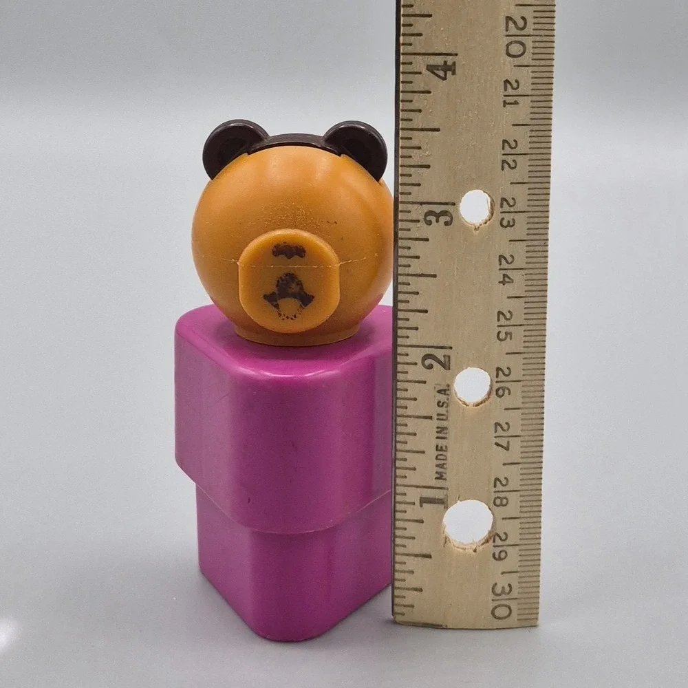 Fisher Price Shape Sorter Jumbo Teddy Bear Part Toy Piece Triangle Little People